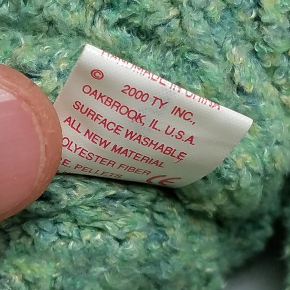 SHAMROCK the Bear (2000) Ty Beanie Baby - Picture 5 of 6